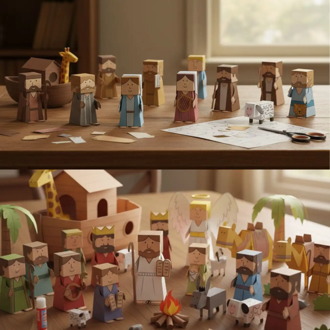 Bônus 5: +500 Moldes De personagens e Heróis Bíblicos