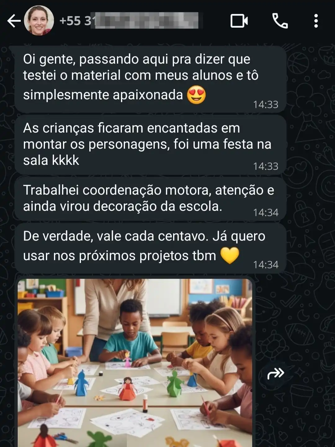Avaliação de cliente 1